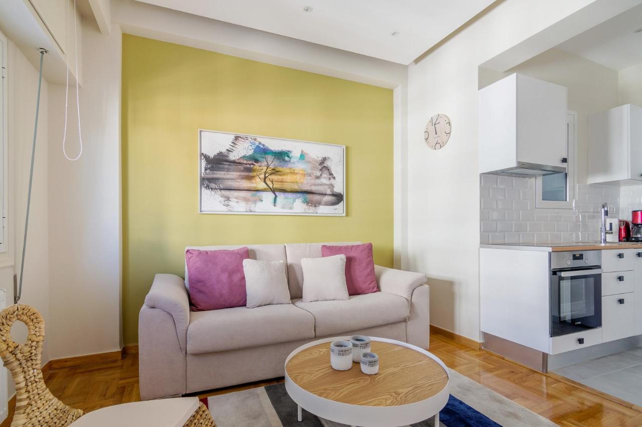 Chic Penthouse For 4 Ppl In Kolonaki Apartment Athena Bagian luar foto