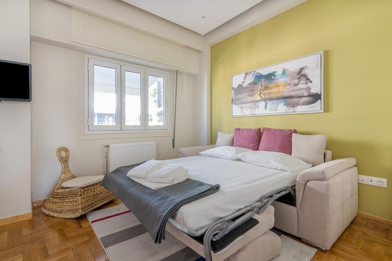Chic Penthouse For 4 Ppl In Kolonaki Apartment Athena Bagian luar foto