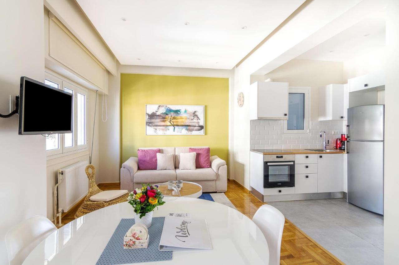 Chic Penthouse For 4 Ppl In Kolonaki Apartment Athena Bagian luar foto
