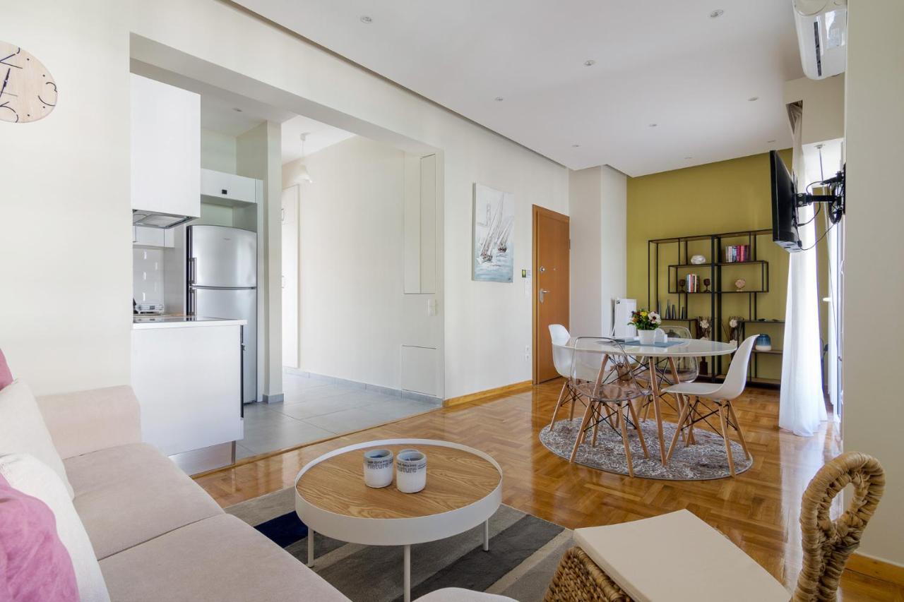 Chic Penthouse For 4 Ppl In Kolonaki Apartment Athena Bagian luar foto