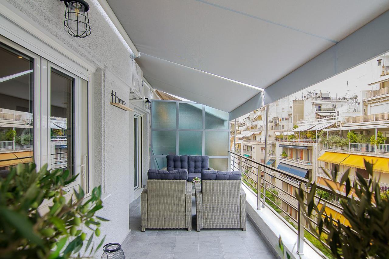 Chic Penthouse For 4 Ppl In Kolonaki Apartment Athena Bagian luar foto