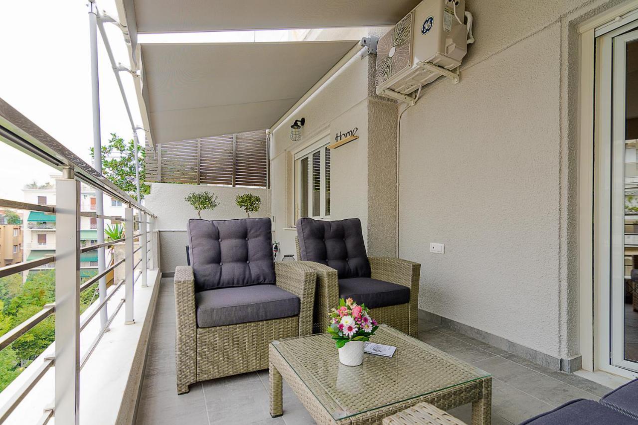 Chic Penthouse For 4 Ppl In Kolonaki Apartment Athena Bagian luar foto